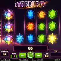 BoomsBet - Starburst Slot Game - Online Casino